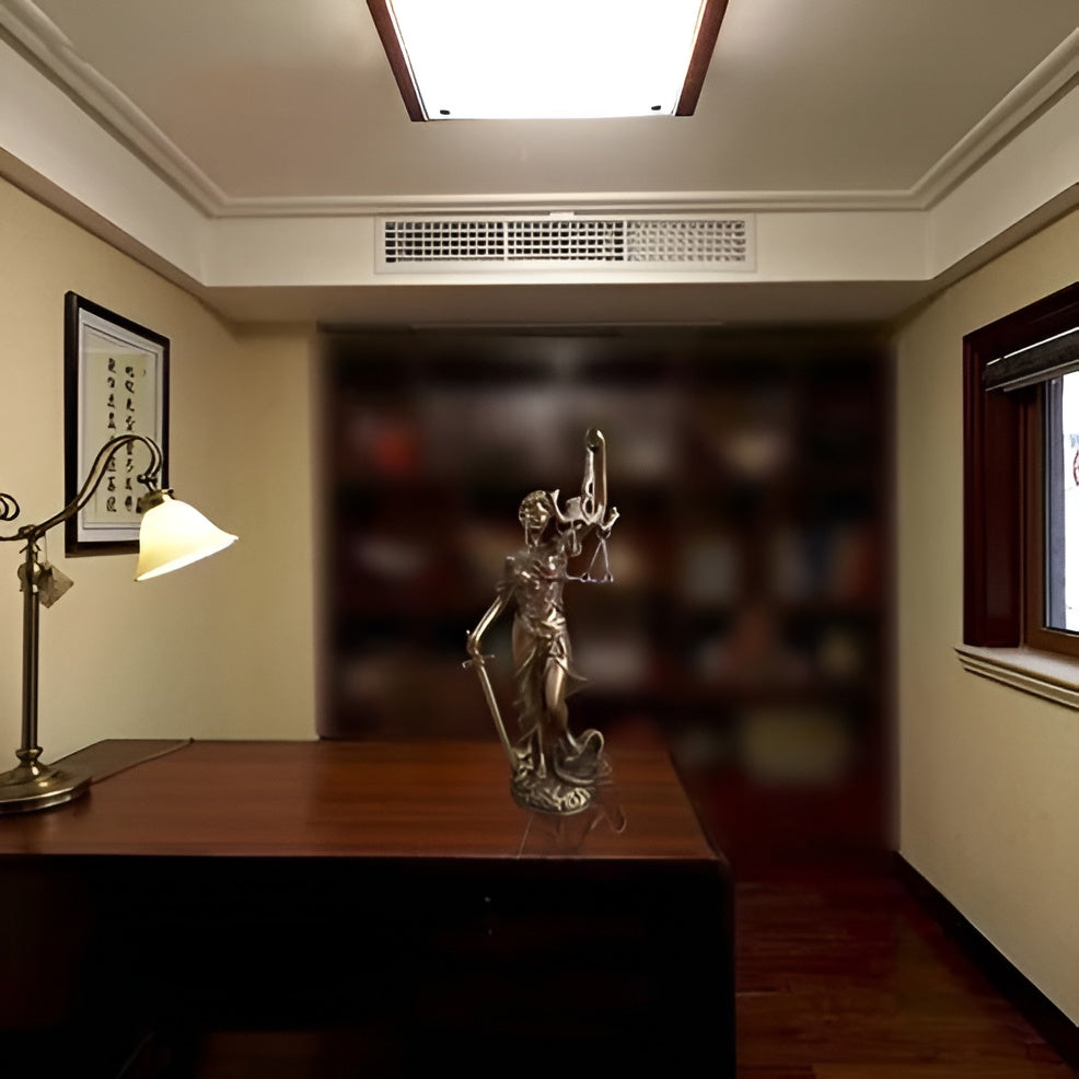 Statue of Lady Justice – An Elegant Decorative Sculpture of Justitia