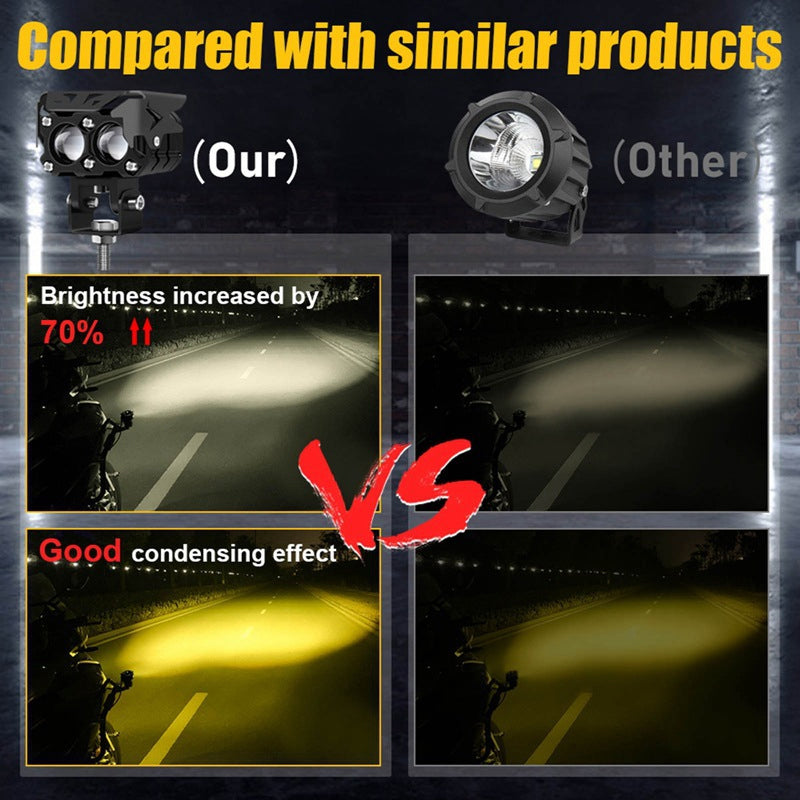 Skanto | Motorcycle Ride LED Auxiliary Lights