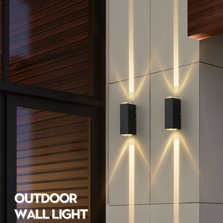 Skanto | Modern Waterproof Rectangular LED Outdoor Wall Light