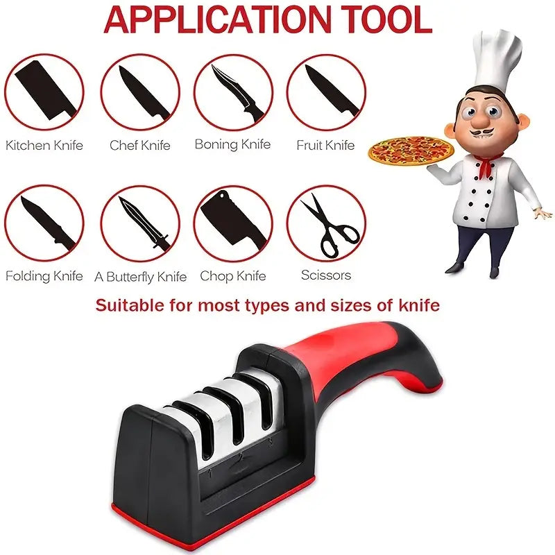 Professional 4-Stage Knife Sharpener | Bowlift