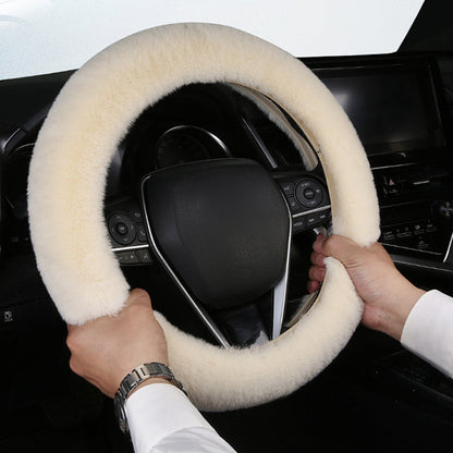 Universal Plush Steering Wheel Cover for Car | Karnz