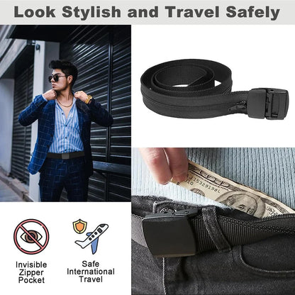 BowLift | Anti Theft Belt With Hidden Money Pouch