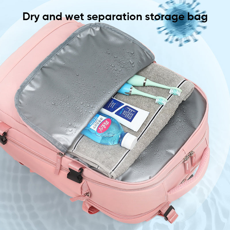Skanto | Women's Large Waterproof Travel Backpack