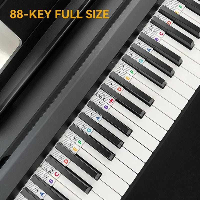 Skanto | Removable Piano Keyboard Note Labels