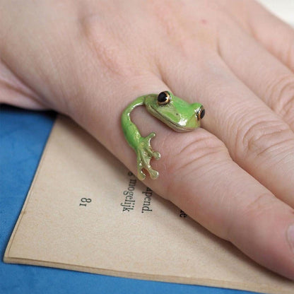 BowLift | Latest-tree Frog Ring & Earrings