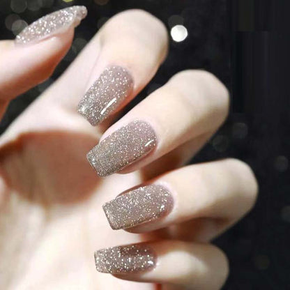 High-density glitter nail gel polish