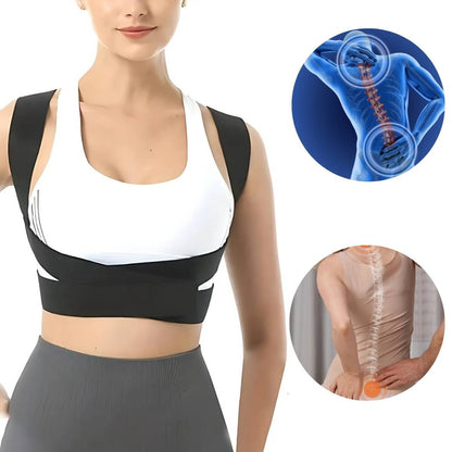 SpineAlign Posture Corrector | Adjustable Back Support for Pain Relief - Improve Posture, Reduce Neck, Shoulder & Sciatica Pain Bowlift