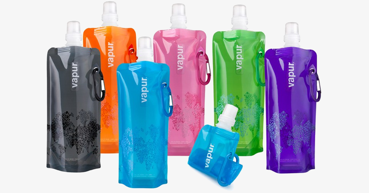 Skanto | Carabiner Water Bottles - Easy to Carry Collapsible Water Bottles