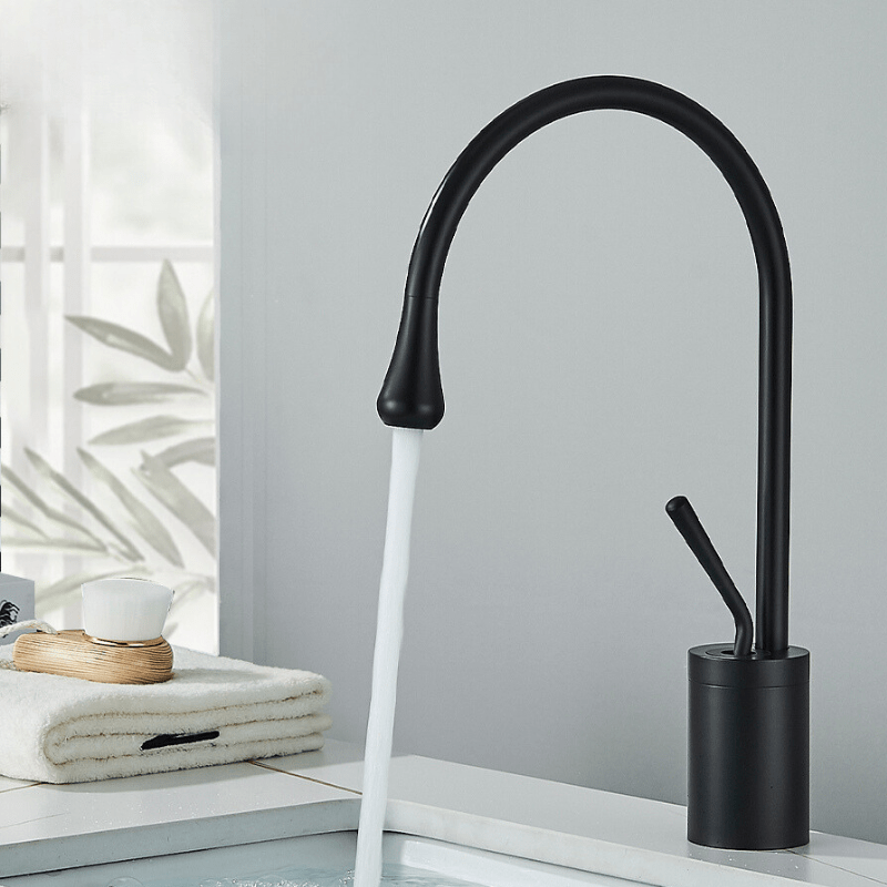 BowLift | Brushed Gold Bathroom Faucet – RegalStream