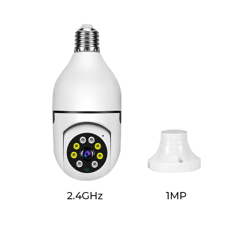 Wireless Wi-Fi Security Camera with Light Bulb | Karnz