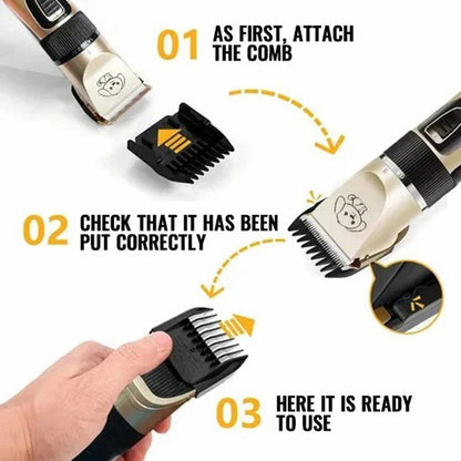 Karnz | Ultra-quiet professional dog clipper