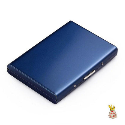 Ultra-thin card case with anti-theft and anti-demagnetization protection