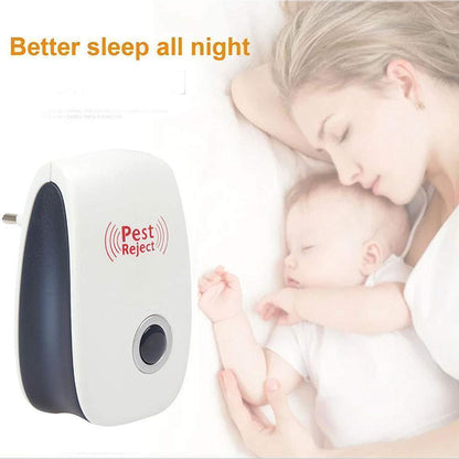 Ultrasonic insect/rodent pest repellent