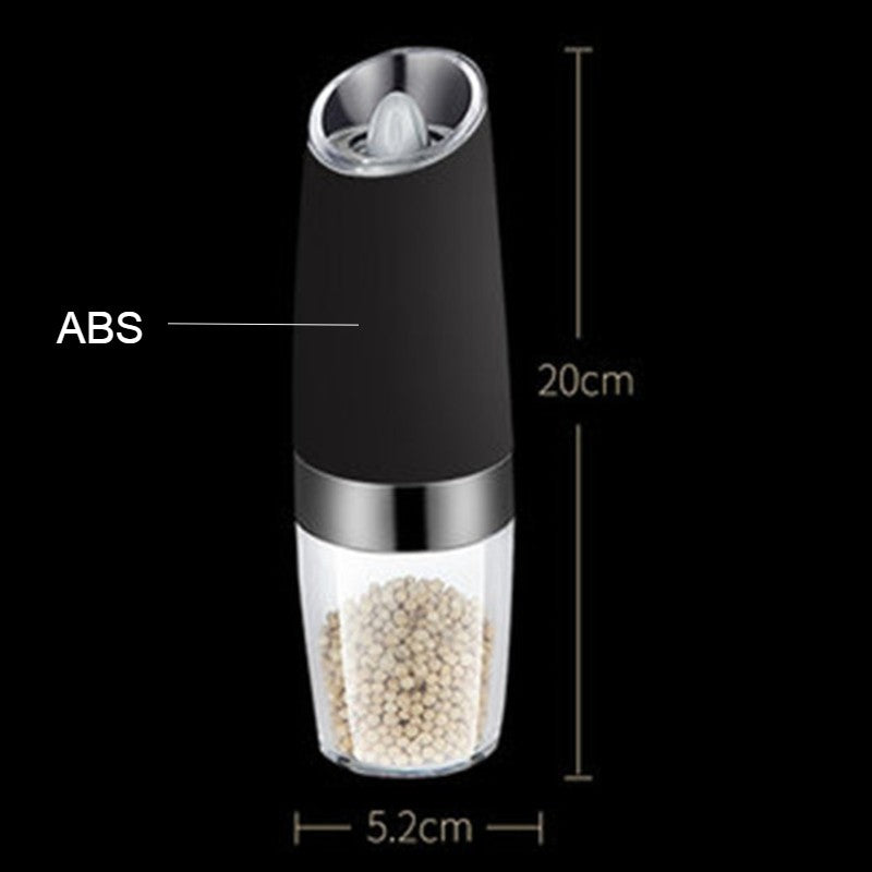 Skanto | Electric Salt and Pepper Grinder, with Adjustable and Automatic On/Off Design, for Pepper, Salt, Bean & More