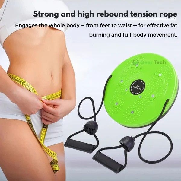 Skanto | Waist Whisper Twisting Disc Pro | Magnetic Massage Balance Board for Core Strength & Waist Training at Home