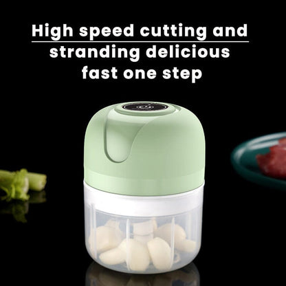 USB rechargeable electric garlic chopper | Brehn
