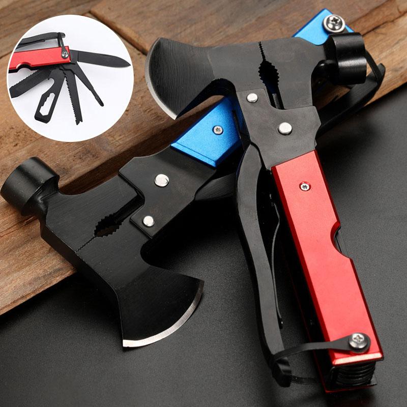 Skanto | Steel Hammer Axe Multi-tool for Camping