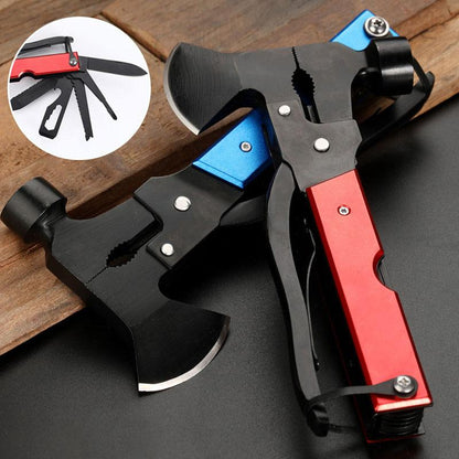 Skanto | Steel Hammer Axe Multi-tool for Camping