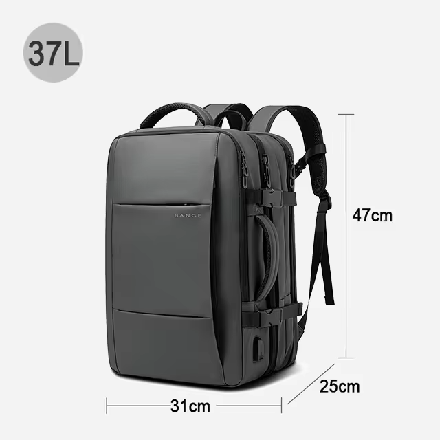 BowLift | Waterproof Expandable Travel Backpack – Large Capacity & Anti-Theft Protection