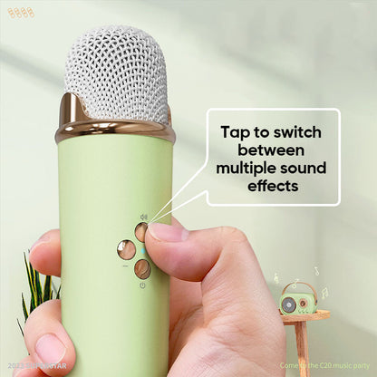 BowLift | Portable Bluetooth Speaker with Wireless Microphone