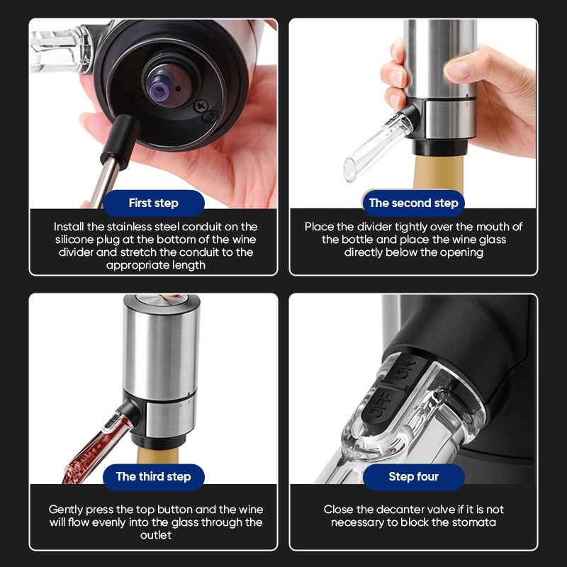 Skanto | Electric Wine Aerator for Wine
