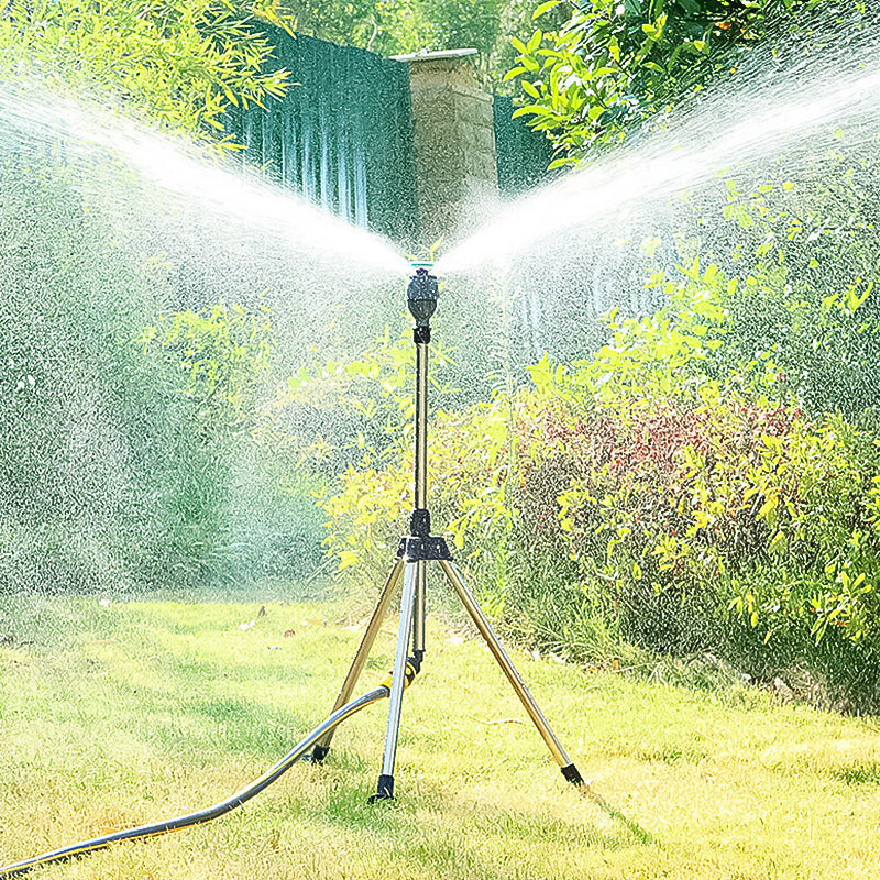 Automatic rotating tripod sprinkler | Bowlift