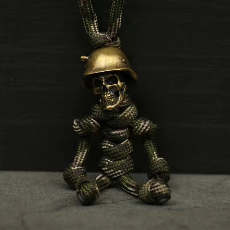 BowLift | Skeleton Soldier Paracord Keychain