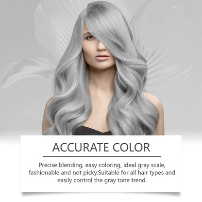 Skanto | 2-in-1 Natural Essence Extract Silver Hair Color