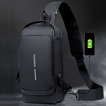 BowLift | USB Charging Sport Sling Anti-Theft Shoulder Bag