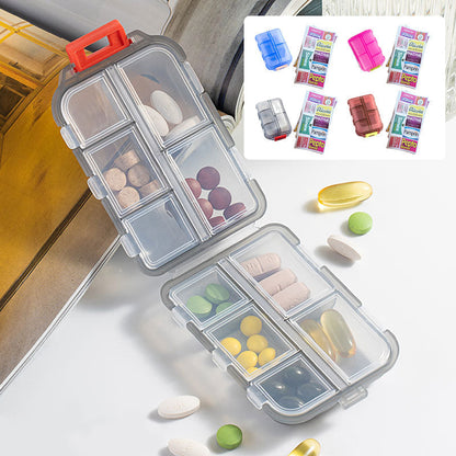 BowLift | Travel Pill Organizer Box (161 Labels for Customization)