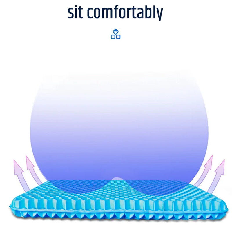 Skanto | Honeycomb Gel Cushion (Cushion + Seat Cover)