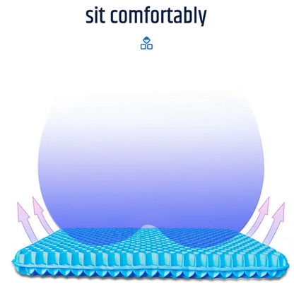 Skanto | Honeycomb Gel Cushion (Cushion + Seat Cover)