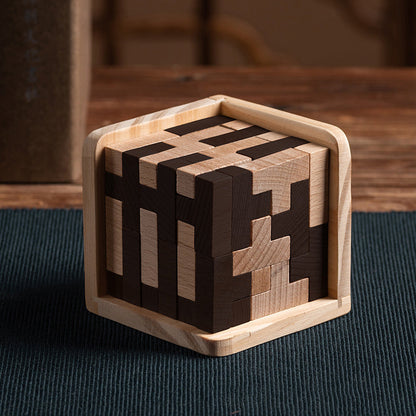 Wooden Brain Teaser Game