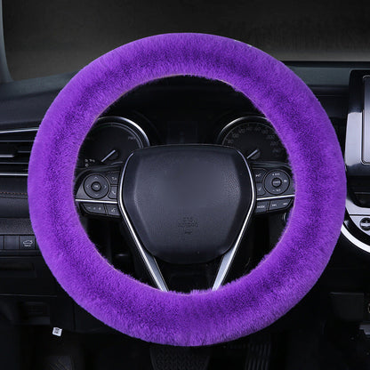 Universal Plush Steering Wheel Cover for Car | Karnz