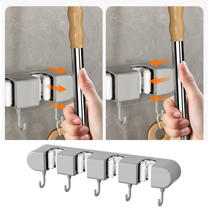 Skanto | Multifunctional Mop Holders with Hook