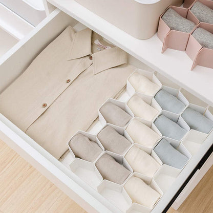 Honeycomb Drawer Divider Organization