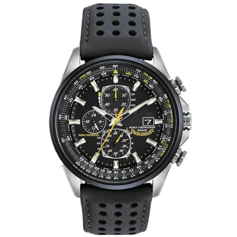 BowLift | Quartz Chronograph Men’s Watch – Waterproof Stainless Steel Wristwatch with Date & Luminous Hands
