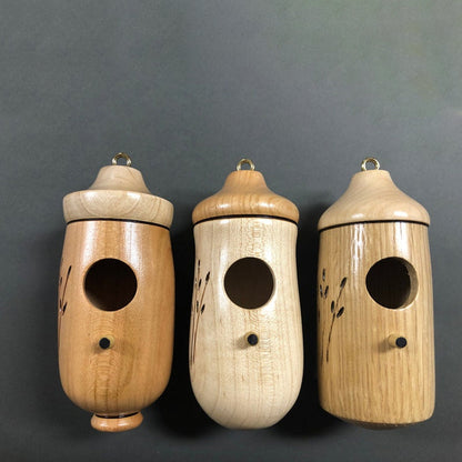 BowLift | Wooden Hummingbird House