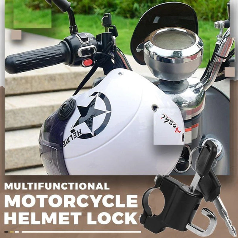 Multifunctional Motorcycle Helmet Lock | Karnz