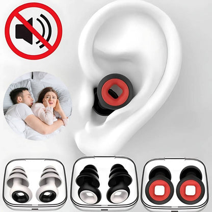 BowLift | SilentGuard Sleeping Earplugs | Comfortable, Noise-Reducing Design for Restful Sleep and Sound Isolation