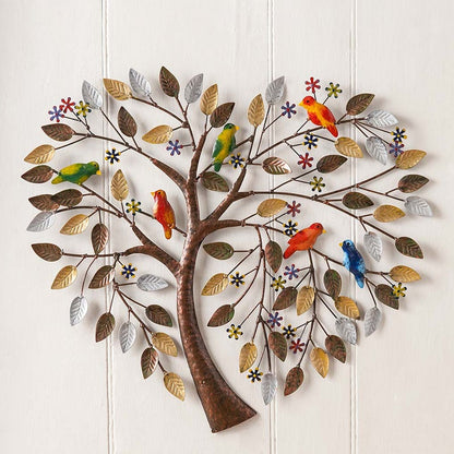 Heart-Shaped Tree of Life - 3D Acrylic Wall Art Decor | Skanto
