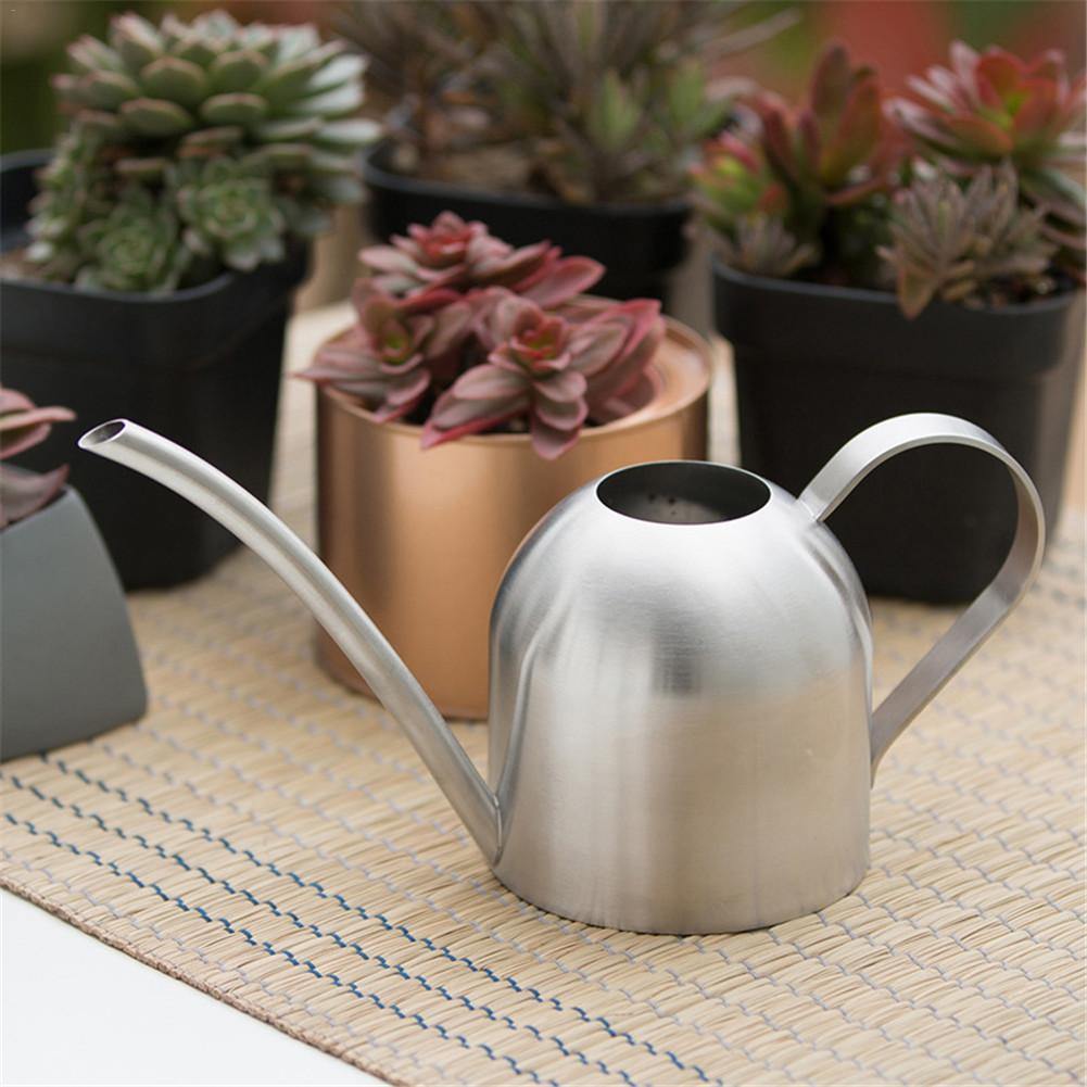 Kalsten | Stainless Steel Watering Can with Flexible Neck | Modern Design | Perfect Watering | Rustproof