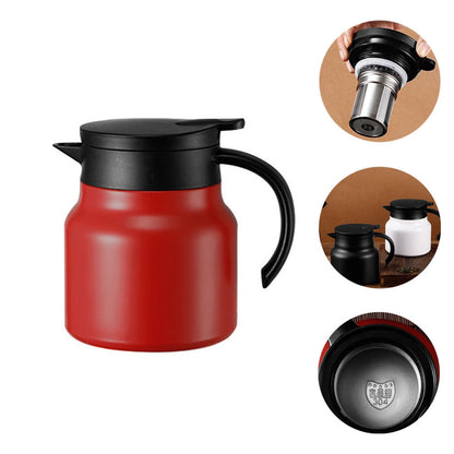 Skanto | Thermal Wave Elegant Stainless Steel Teapot