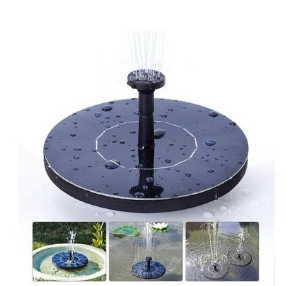 BowLift | Solar-powered water bubbler for bird baths – bubble fountain with solar panel
