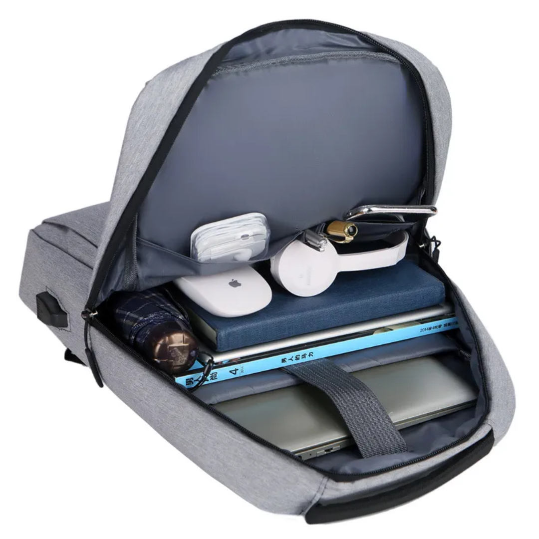 Skanto | Anti-Theft Backpack – Elegant Security for Your Valuables