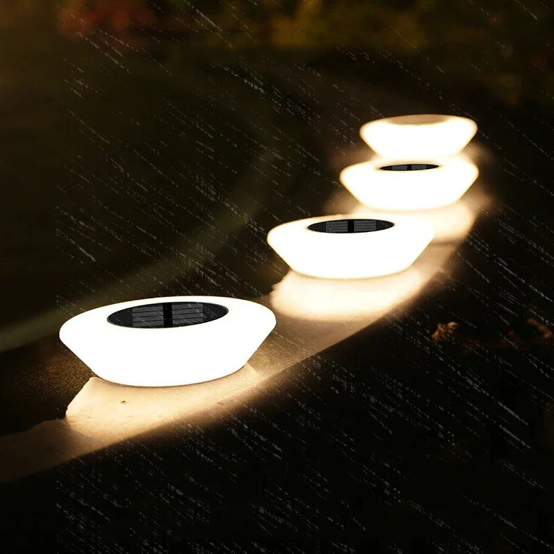 Solar Outdoor Path 4-piece Lights Brehn