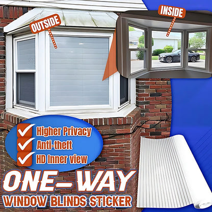 Kalsten | One-Way Imitation Blinds Privacy Window Cover