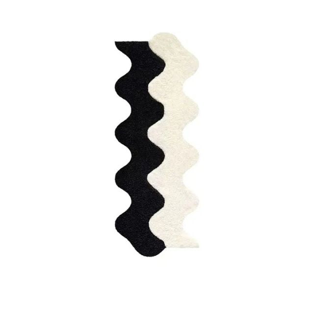 BowLift | Abstract Color Block Rug made of Cotton-Polyester