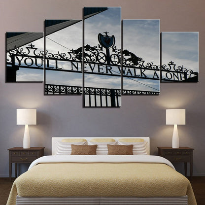 "You'll Never Walk Alone Again" 5 Piece - Canvas Wall Art Painting | Bowlift