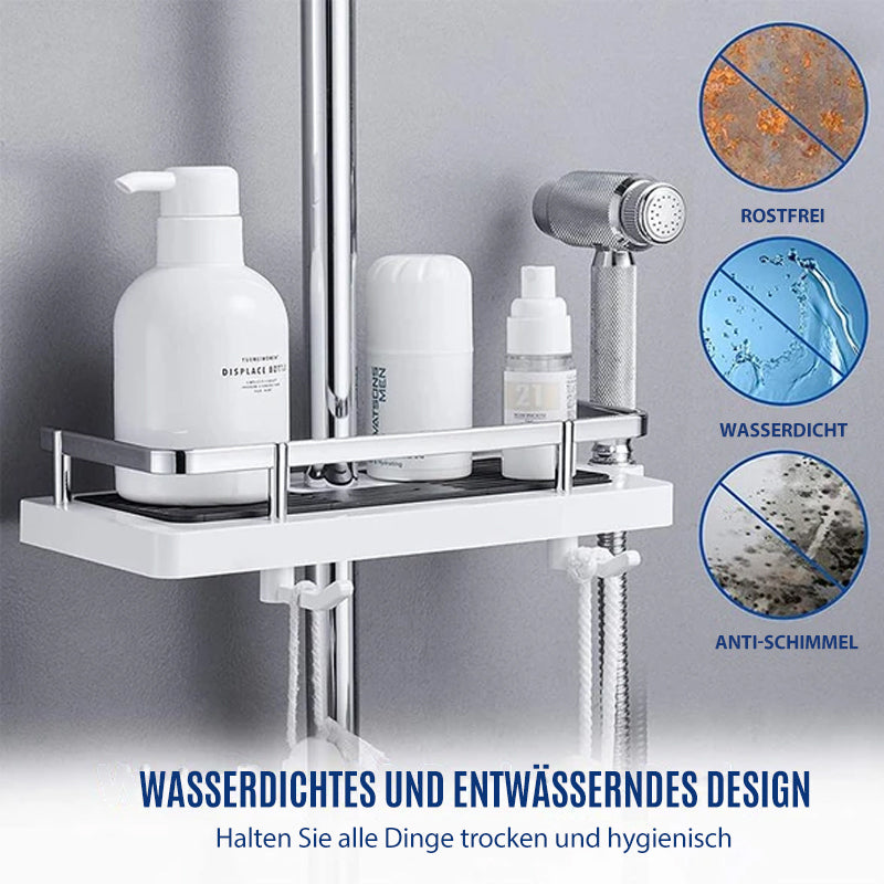 Shower Rod Storage Rack | Karnz
